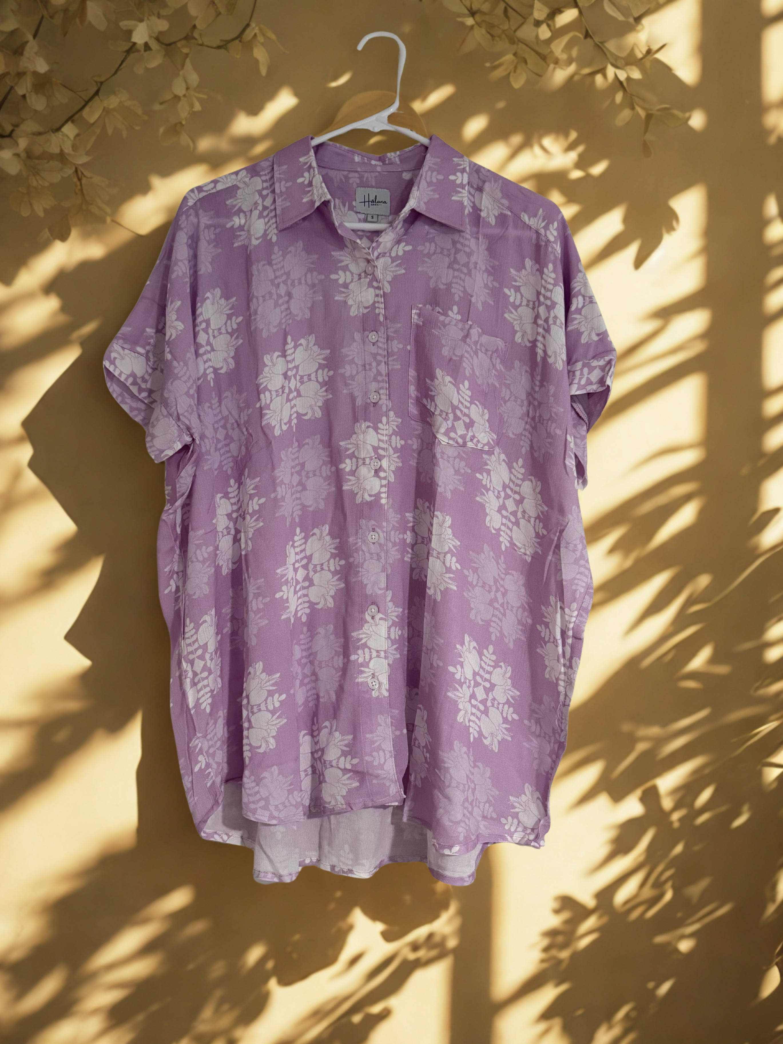 Purple māmane shirt