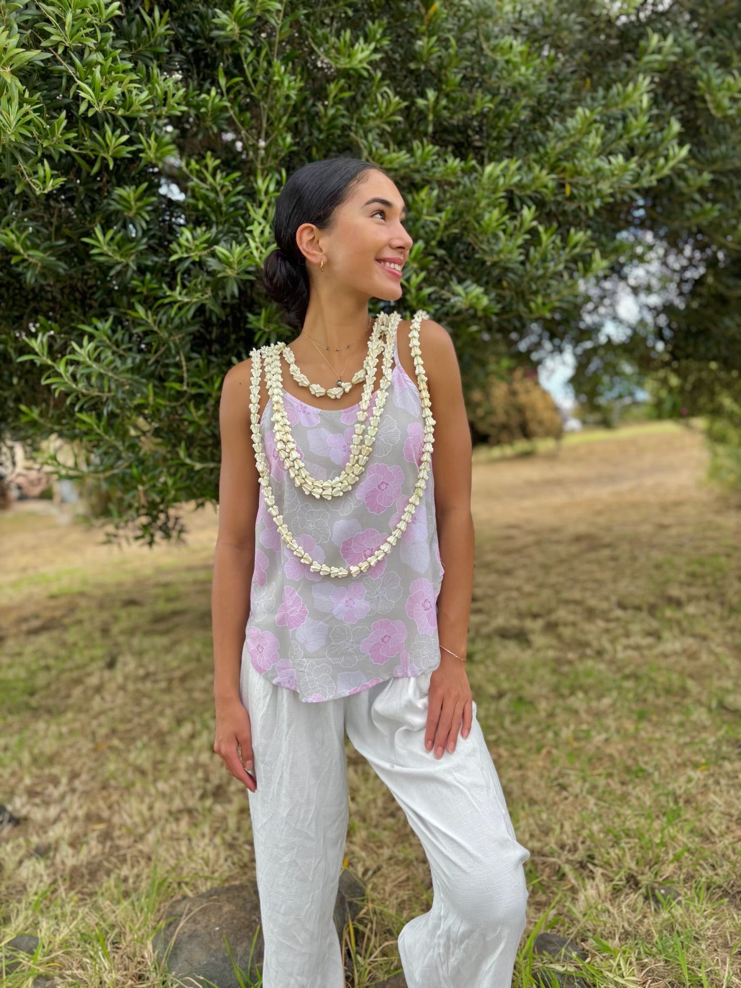 Hau Spaghetti Strap Top