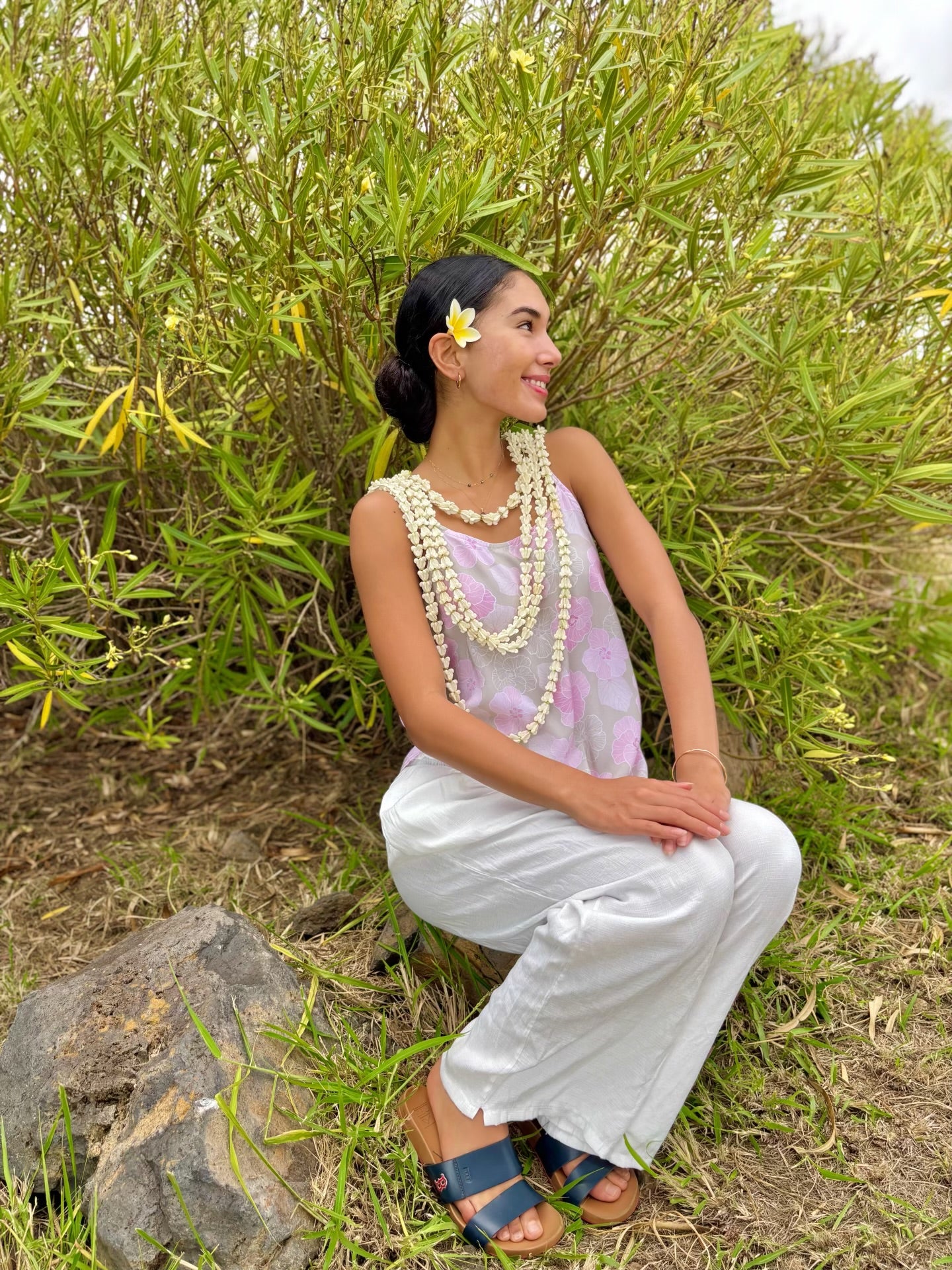Hau Spaghetti Strap Top