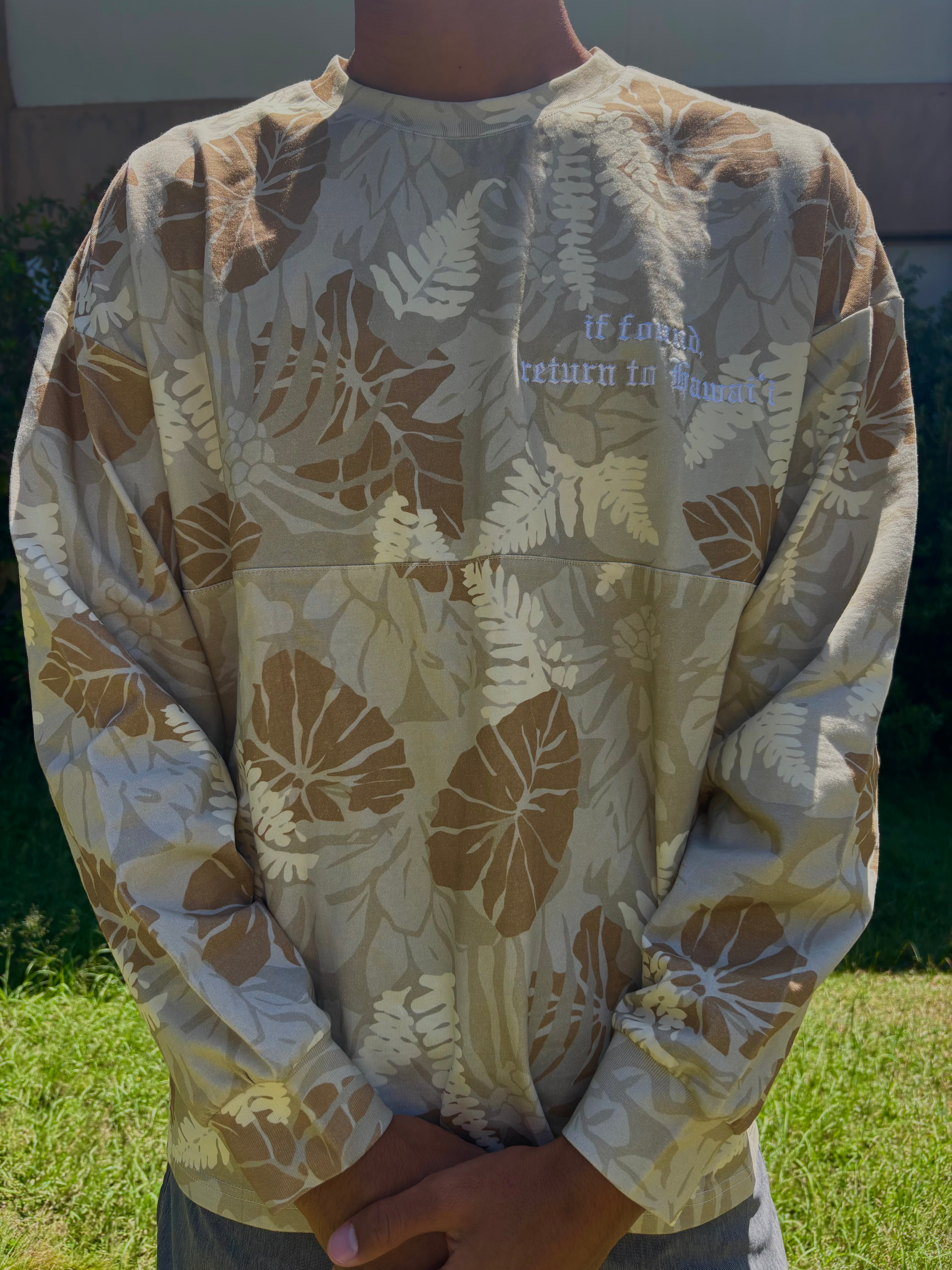 Men’s Native Camo Long Sleeve