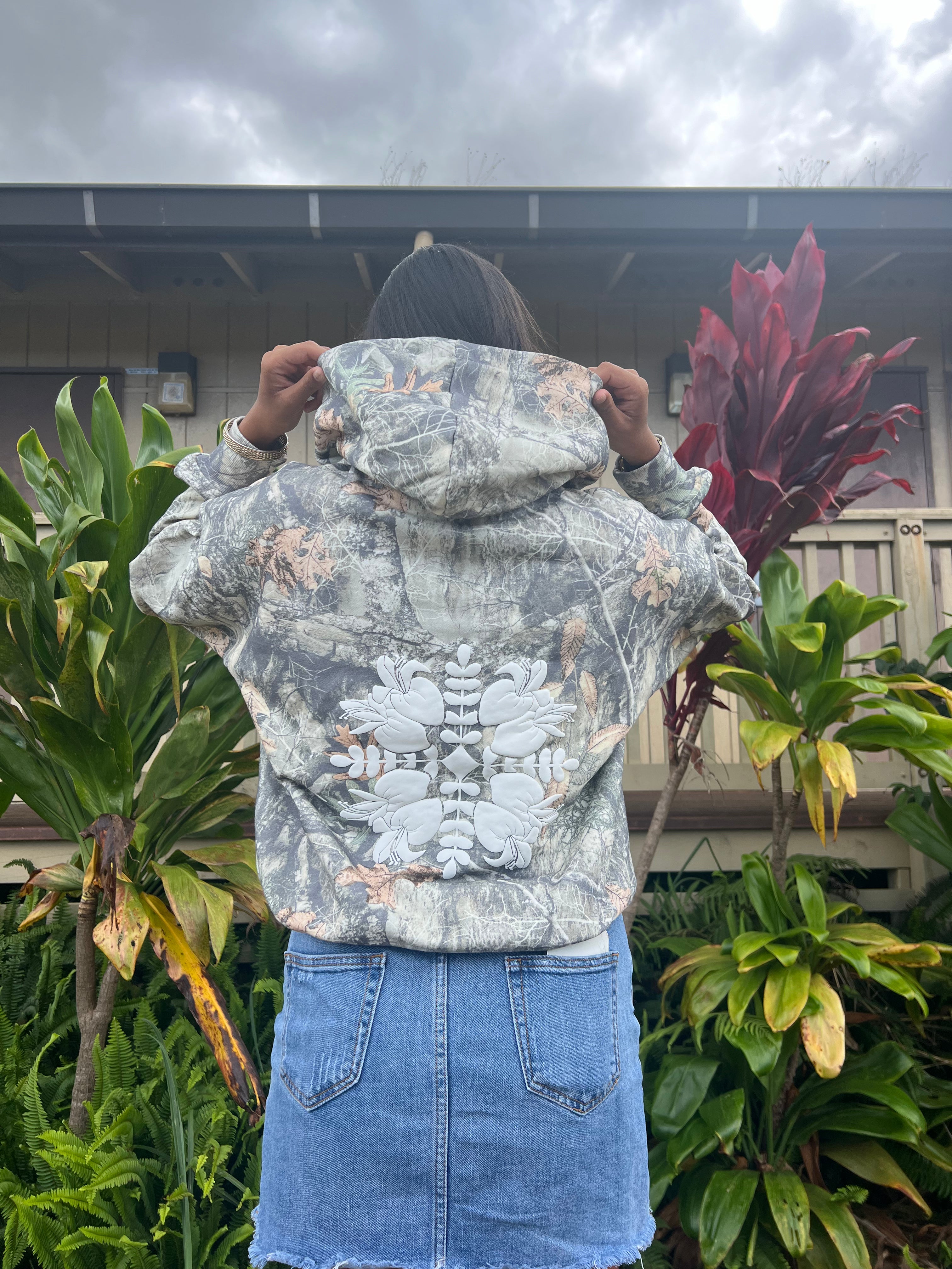Māmane Camo Kuiki Hoodie