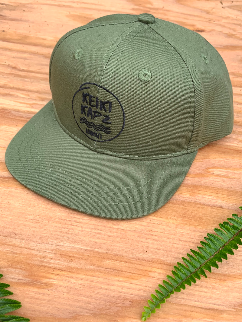 Moss Green Snapback Pāpale